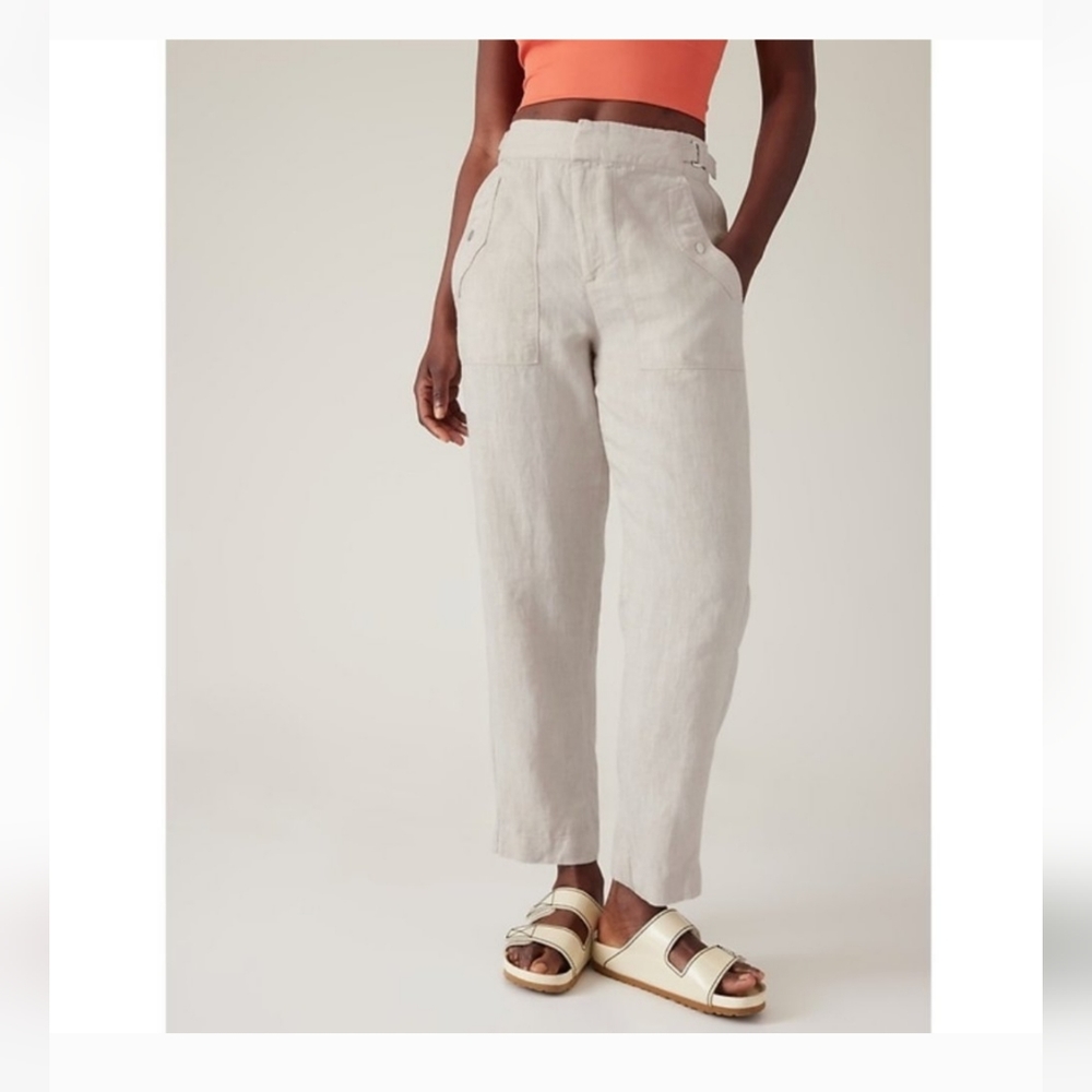 Athleta Voyager Linen Pant